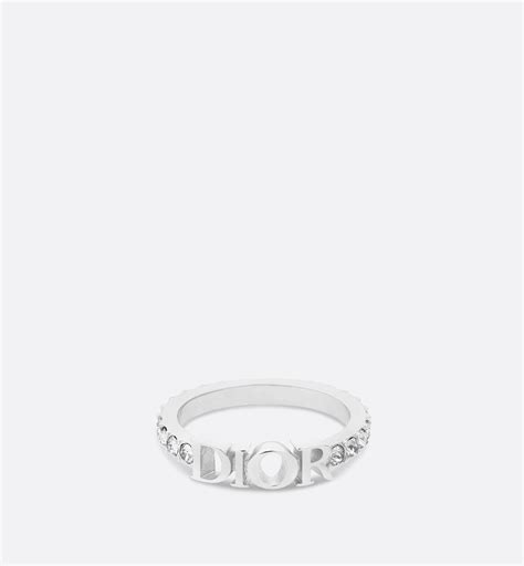 dior ring band|Dior word ring.